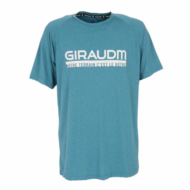 【ポイント10％！ 7/13 21:00〜22:59限定】ジローム(GIRAUDM)半袖Tシャツ メンズ ドライ 863GM1ES6707 GRN  冷感 クール(Men’s)｜au PAY マーケット