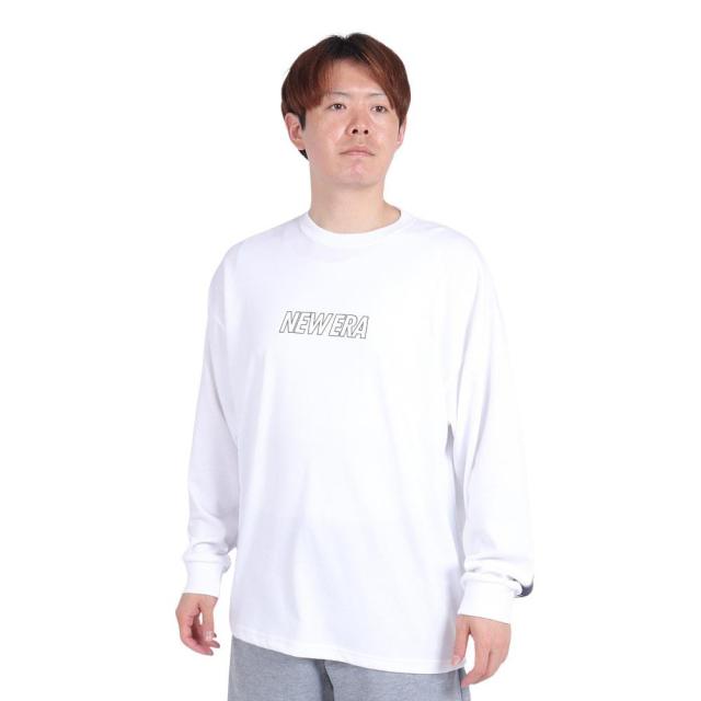 ニューエラ(NEW ERA)オーバーサイズド パフォーマンス 長袖Tシャツ Sleeve Line 14121995(Men’…の通販は