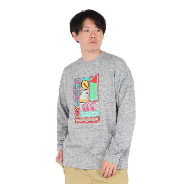 カンタベリー(canterbury)ロングスリーブ Tシャツ RA425120 15(Men’s、Lady’s)の通販は 6,600円