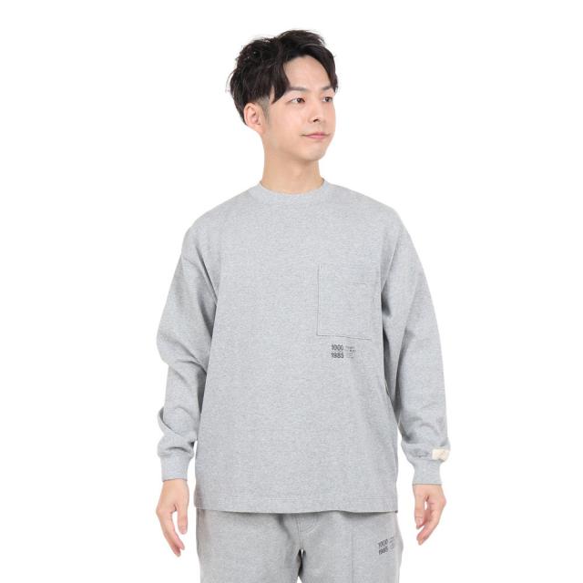ニューバランス(new balance)長袖Tシャツ メンズ 1000 オーバーサイズフィット AMT25024HGR(Men…_1