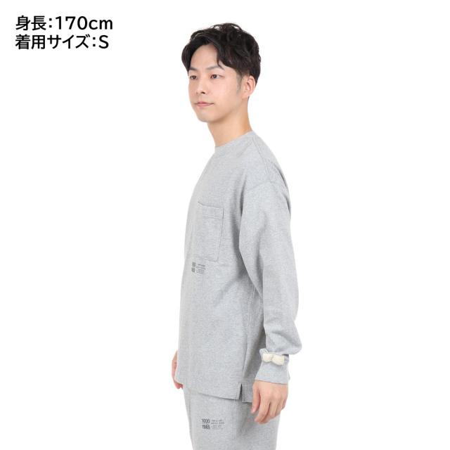 ニューバランス(new balance)長袖Tシャツ メンズ 1000 オーバーサイズフィット AMT25024HGR(Men…_2