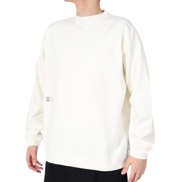 ニューバランス(new balance)1000 リブ裾ロングスリーブ Tシャツレギュラーフィット AMT35101SST(M…