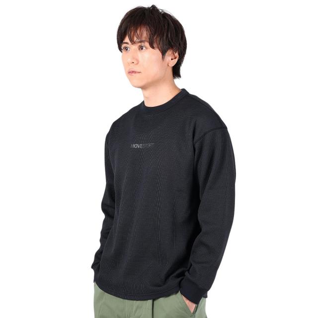 デサント(DESCENTE)S.F.TECH ソフトワッフルクルーシャツ DX-C2701XB BK(Men’s)の通販は 6,589円
