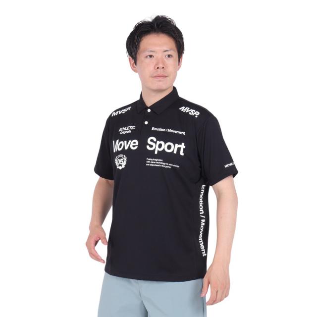 【ポイント10％！ 1/23 21:00〜22:59限定】デサント(DESCENTE)オーセンティックロゴ ポロシャツ ST4FHSZ2XB BK00(Men’s、Lady’s) 5,500円