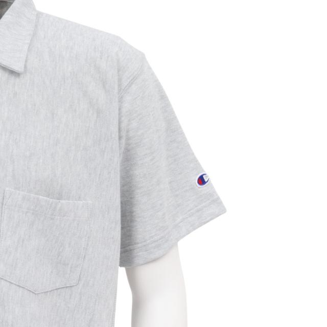 チャンピオン-ヘリテイジ(CHAMPION-HERITAGE)リバースウィーブ RELAX ショートスリーブポケットポロシャツ…_5