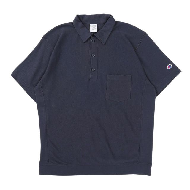【ポイント5％！4/23 21:00〜22:59限定】チャンピオン-ヘリテイジ(CHAMPION-HERITAGE)リバースウィーブ RELAX ショートスリーブポケットポロシャツ…