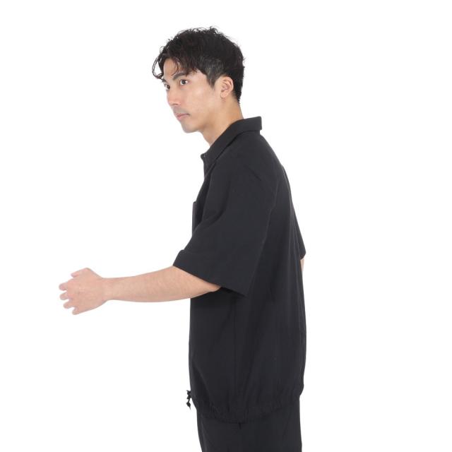 【新品未使用　希少品】NIKE 黒 ボタンアップ 長袖シャツ XL NIKE ナイキ メンズ 長袖 機能 Tシャツ DF RLGD リセット L/S