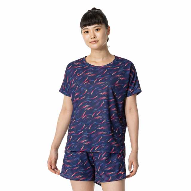 【ポイント10%!】ミズノ(MIZUNO)ドライエアロ フローTシャツ 32MAB31013(Lady’s)