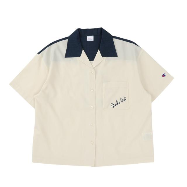 チャンピオン-ヘリテイジ(CHAMPION-HERITAGE)WCA 半袖 ボウリングシャツ CW-D310 020(Lady…