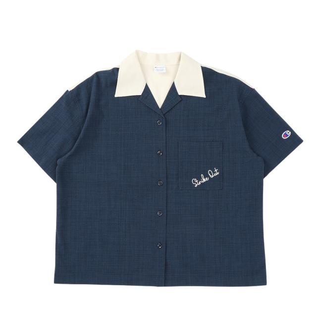 チャンピオン-ヘリテイジ(CHAMPION-HERITAGE)WCA 半袖 ボウリングシャツ CW-D310 386(Lady…