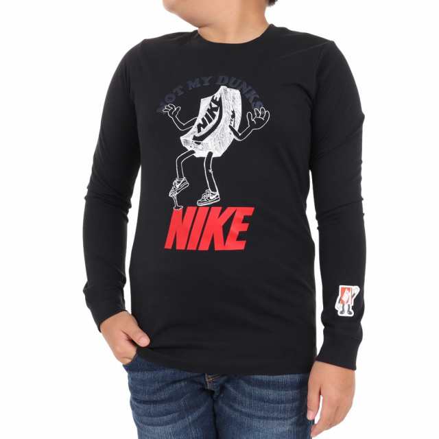 ナイキ(NIKE)長袖Tシャツ キッズ NSW ボクシー 3 FD3990-010(Jr)の通販 