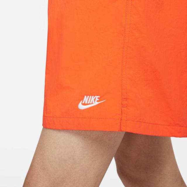 XL Nike NFTB ハーフパンツ 黒/オレンジ 大人気 早い者勝ち NIKE メンズ フロー ショートパンツ (Nike