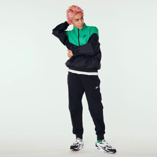 ナイキ(NIKE)ジョガーパンツ クラブ ニット 黒 ブラック 裾リブ