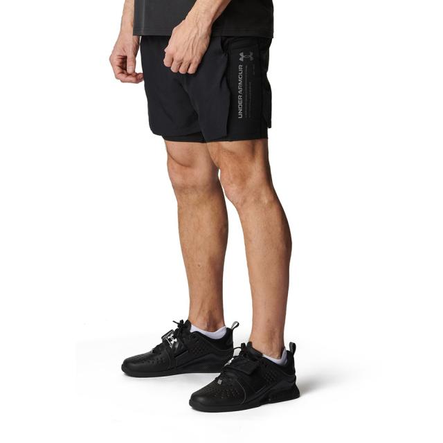 【ポイント5％！5/3 21:00〜22:59限定】アンダーアーマー(UNDER ARMOUR)ハイブリッド トレイン プロ ショーツ 6012577 001(Men’s)