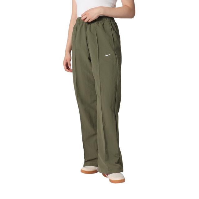 ナイキ(NIKE)エブリシング ウーブン ミッドライズ オープンヘム パンツ FQ3589-222(Lady’s)