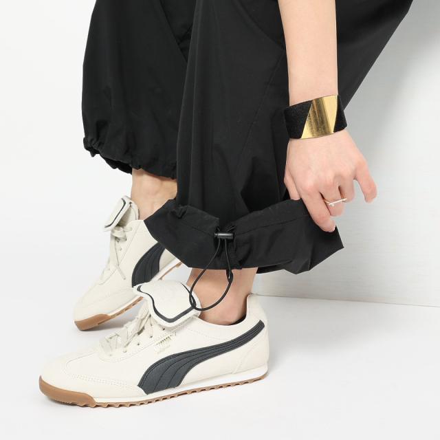【ポイント10％！】プーマ(PUMA)ESS エレベーテッド ウーブン パンツ 693756 01 BLK(Lady’s)_8