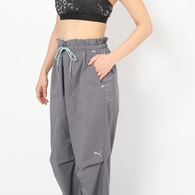 【ポイント5％！5/3 21:00〜22:59限定】プーマ(PUMA)ESS エレベーテッド ウーブン パンツ 693756 15 GRY(Lady’s)_6