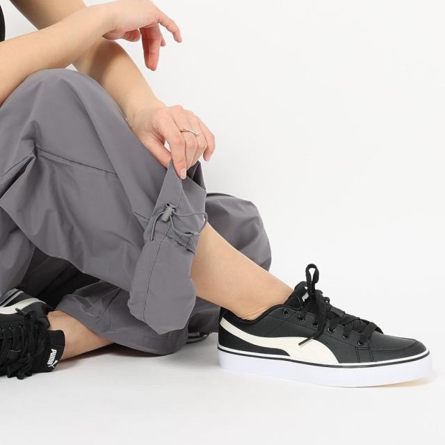 【ポイント5％！5/3 21:00〜22:59限定】プーマ(PUMA)ESS エレベーテッド ウーブン パンツ 693756 15 GRY(Lady’s)_8