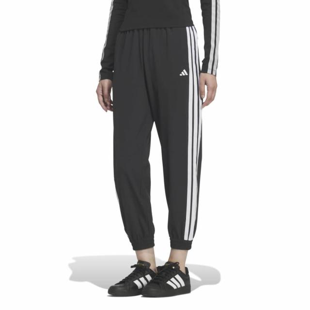 アディダス(adidas)ストレッチ プレーンウィーブ レギュラーフィット テーパードレッグ カフドヘム パンツ C2948-…