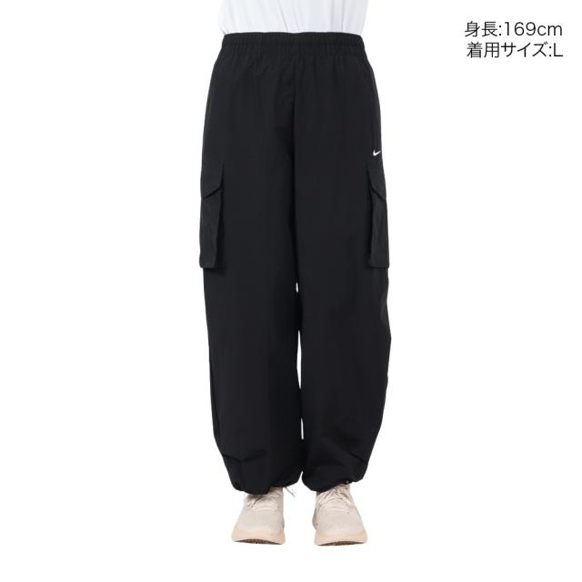 【ポイント5％！5/3 21:00〜22:59限定】ナイキ(NIKE)スポーツウェア エブリシング ウーブン ミッドライズ カーゴパンツ HM6977-010(Lady’s)_1
