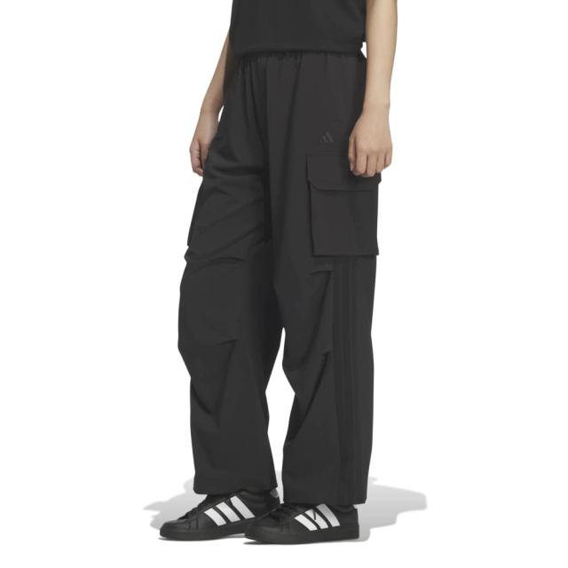 アディダス(adidas)ストレッチ リップストップ ルーズフィット ストレートレッグ オープンヘムパンツ KS931-KQ9…