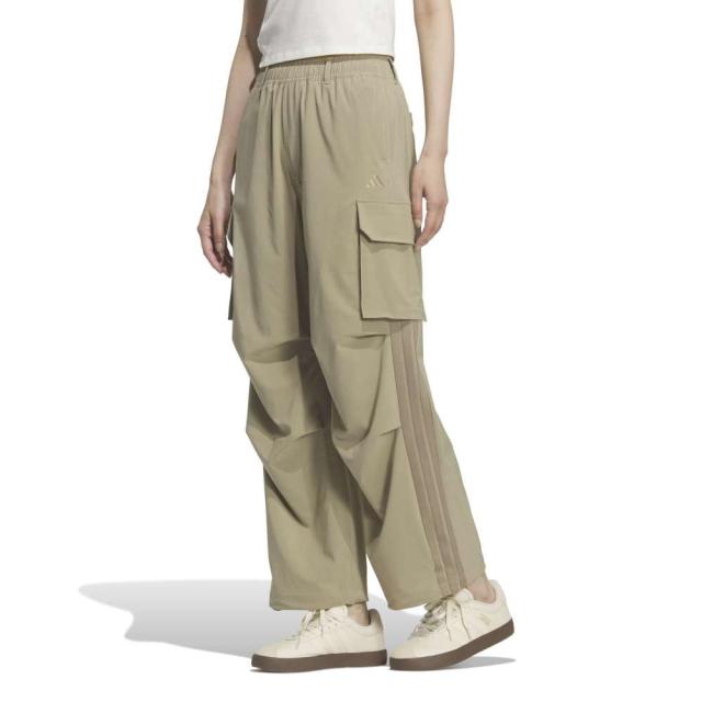 アディダス(adidas)ストレッチ リップストップ ルーズフィット ストレートレッグ オープンヘムパンツ KS931-KQ9…