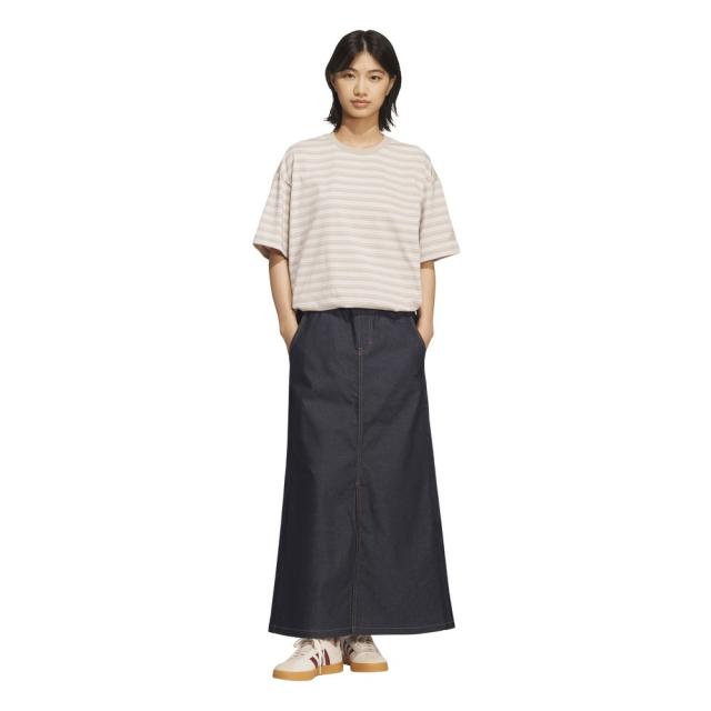 【ポイント5％！5/3 21:00〜22:59限定】アディダス(adidas)スタジアム クローム デニム ルーズフィット スカート DK592-KF8216(Lady’s)_6