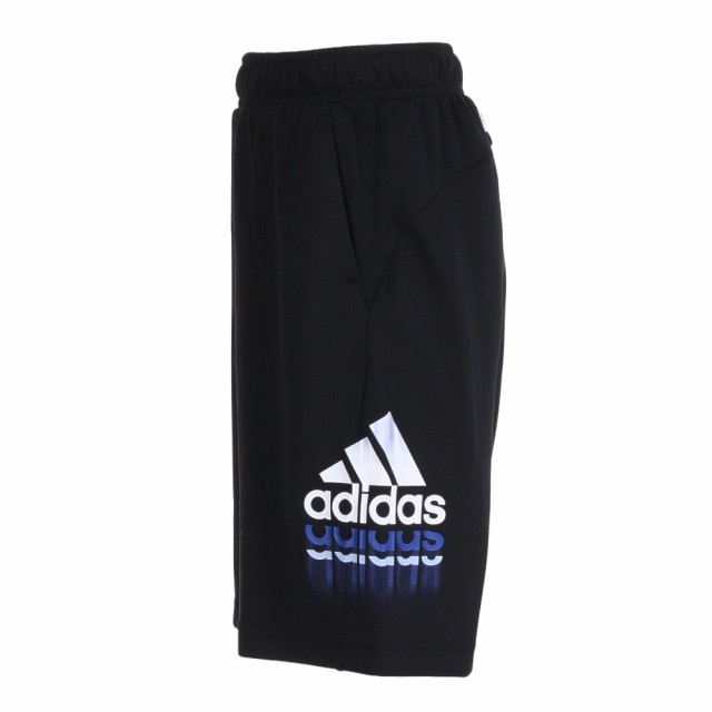 アディダス(adidas)ハーフパンツ キッズ ニットライトロゴショーツ 