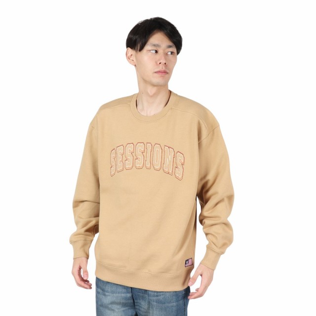 セッションズ(SESSIONS)STITCH ロゴ クルーネックスウェット 247210 CML(Men’s)の通販は