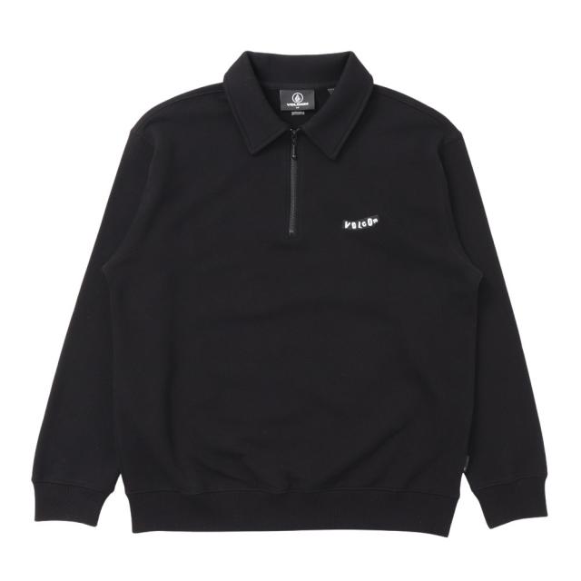 ボルコム(Volcom)ネバーマイン テリークルー スウェットシャツ A4612508-BLK(Men’s)