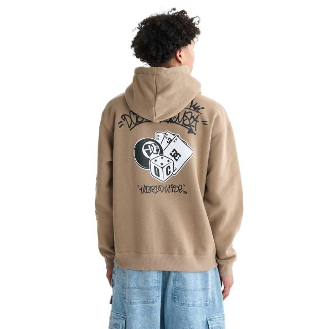 ディーシーシューズ(DC SHOES)GAME プルオーバーフーディー 25FWDPO254040BEG(Men’s)