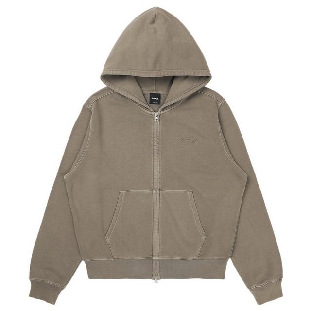 【ポイント10％！】ハーレー(HURLEY)スウェット オールド イングリッシュ ピグメント フル ジップ フーディー MCFF252051-SK…