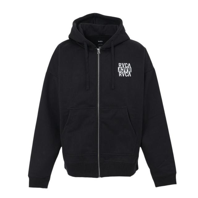 ルーカ(RVCA)NEW STCK ジップ WRWB フーディ BF042017 BLK(Men’s)