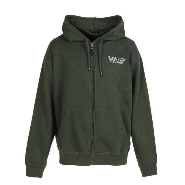 ボルコム(Volcom)ROUNDABOUT フルジップフーディ A4802401-OLV(Men’s)