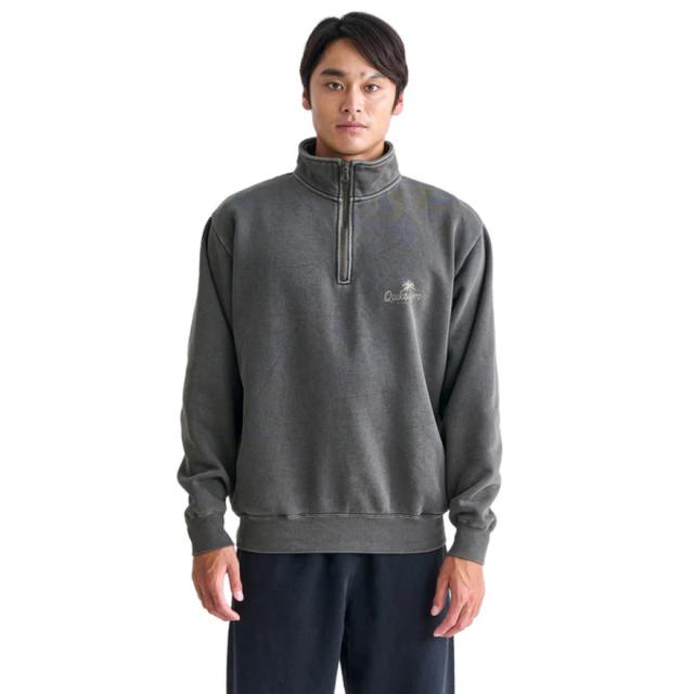 クイックシルバー(Quiksilver)PALM SCRIPT ハーフジップスウェット 24FWQZP244061BRN(Me…