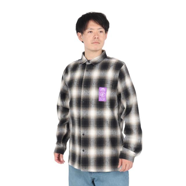 ルーカ(RVCA)GLOBAL COMESTIC SHIRTS 長袖シャツ BE042111 BLK(Men’s)の通販は 8,032円