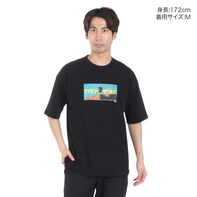 ライズ(RYZ)TAGGING 半袖Tシャツ RZ10CD24SS0016 BLK(Men's)の通販はau