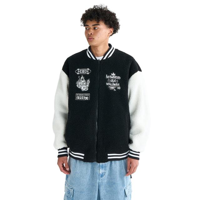 ディーシーシューズ(DC SHOES)リバーシブル スタンド ジャケット 25FWDJK254023BKN(Men’s)