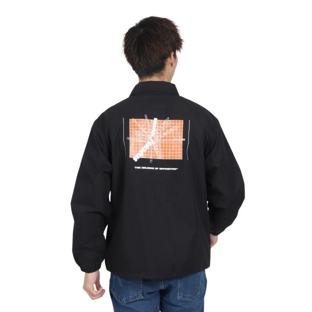 ルーカ(RVCA)UP SS コーチジャケット BE042772 BLK(Men’s)_3
