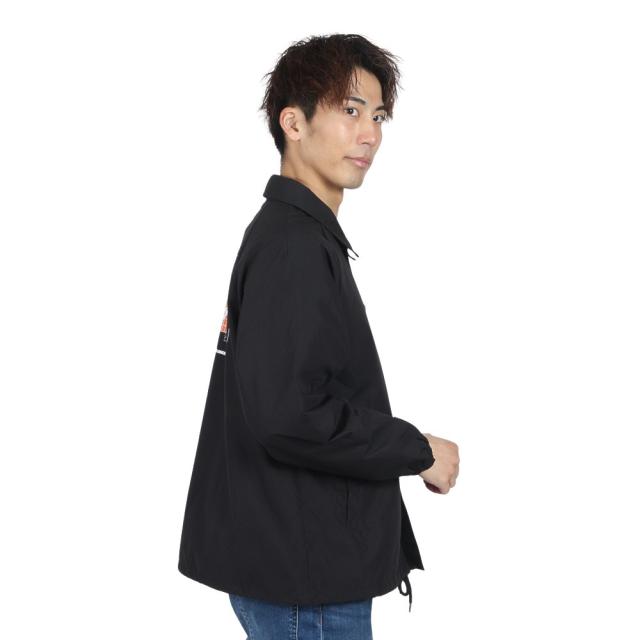 ルーカ(RVCA)UP SS コーチジャケット BE042772 BLK(Men’s)_4