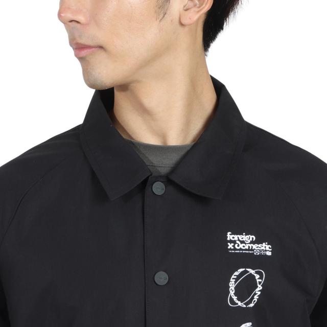 ルーカ(RVCA)UP SS コーチジャケット BE042772 BLK(Men’s)_5