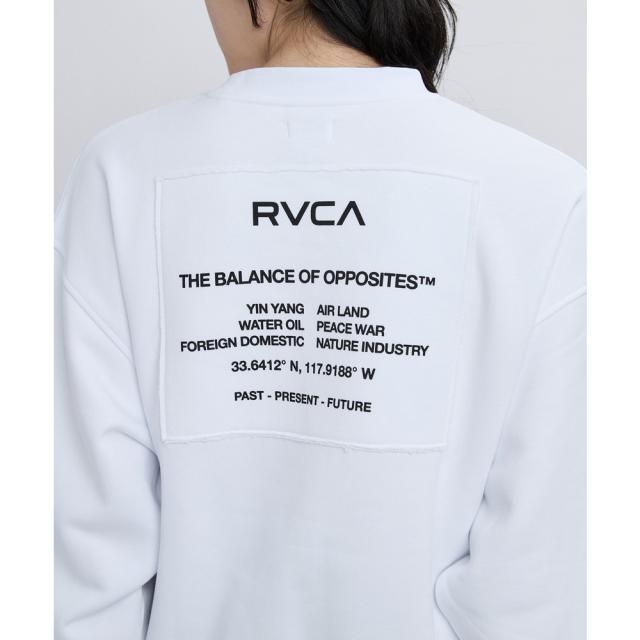 ルーカ(RVCA)MATCH クルーネックトップス BF044004 WHT(Lady’s)_3