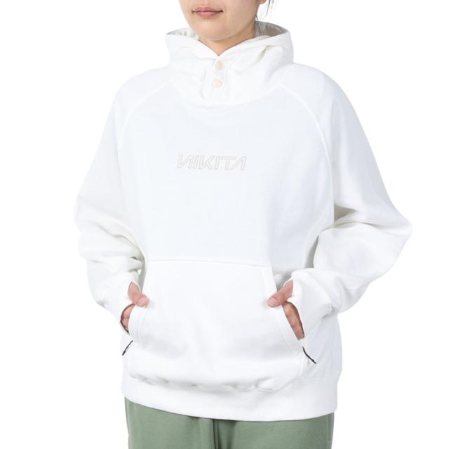 ニキータ(NIKITA)EMBROIDERY ロゴ フーディー NCFF242002-OWHT(Lady’s)