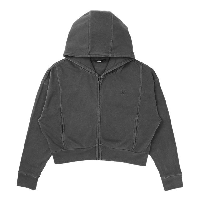 ハーレー(HURLEY)SWEAT PIGMENT フルジップフーディ WCFF252030-BLK(Lady’s)