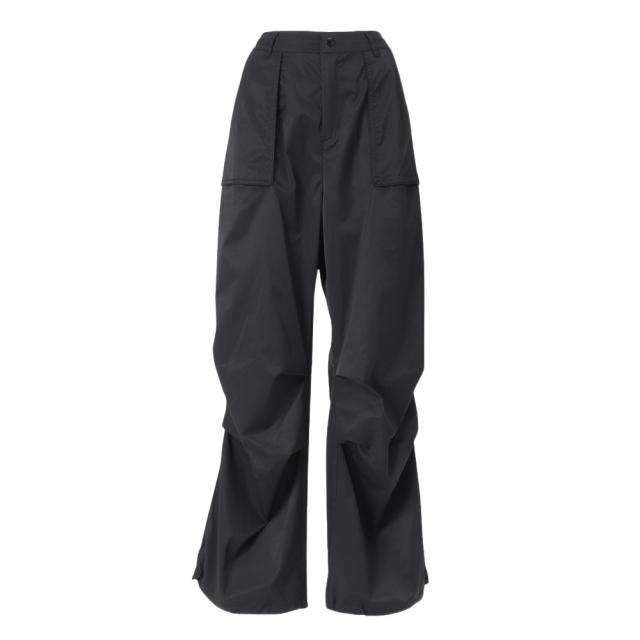 ニキータ(NIKITA)ウーブン ワイドパンツ NKT24PT014-BLK(Lady’s)