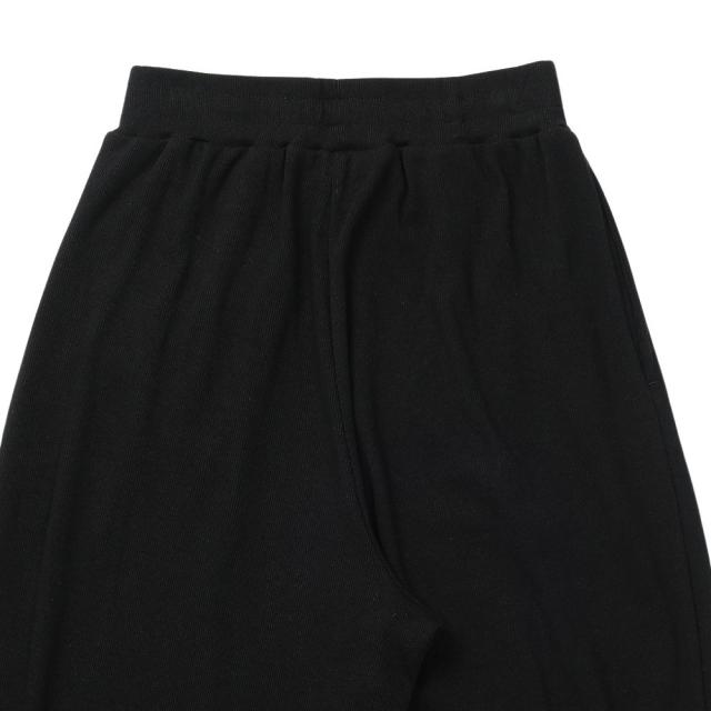【ポイント5％！5/3 21:00〜22:59限定】ハーレー(HURLEY)リブ ワイド パンツ WCPT261026-BLK(Lady’s)_3