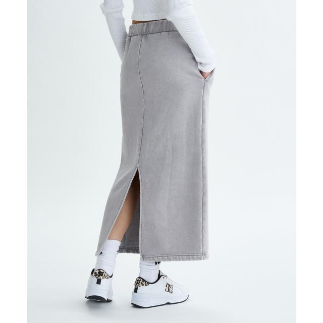 【ポイント5％！5/3 21:00〜22:59限定】ディーシーシューズ(DC SHOES)フリース タイトロングスカート 25FWLSK254306GRS(Lady’s)_1