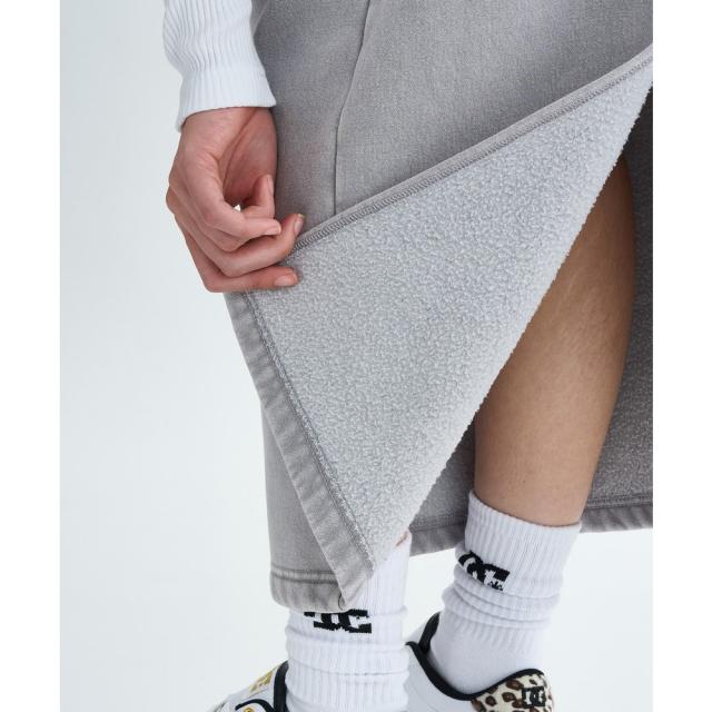 【ポイント5％！5/3 21:00〜22:59限定】ディーシーシューズ(DC SHOES)フリース タイトロングスカート 25FWLSK254306GRS(Lady’s)_7