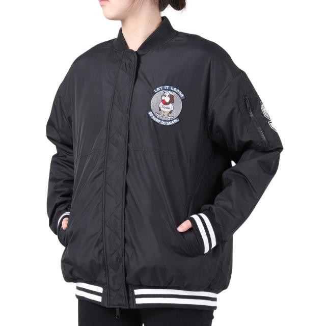 スライド(SLYDE)MA-1 ジャケット SL2022AWLAPP010BLK アウター コート 冬 あったか(Lady’s)の通販は 5,667円