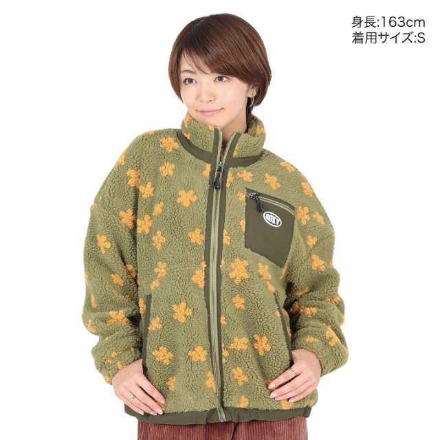 ロキシー(ROXY)CREIL BOA ZIP ボアジャケット 23FWRJK234008KHA(Lady's